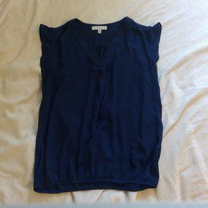 Chaus New York size s navy blouse
